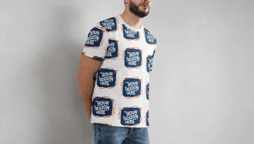 custom jersey printed with your design here qikink