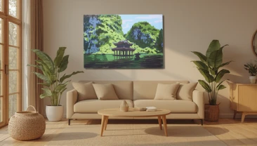 custom home decor products in qikink print on demand