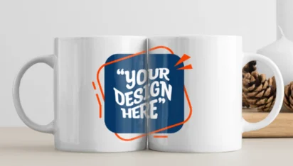 White Coffee Mug 