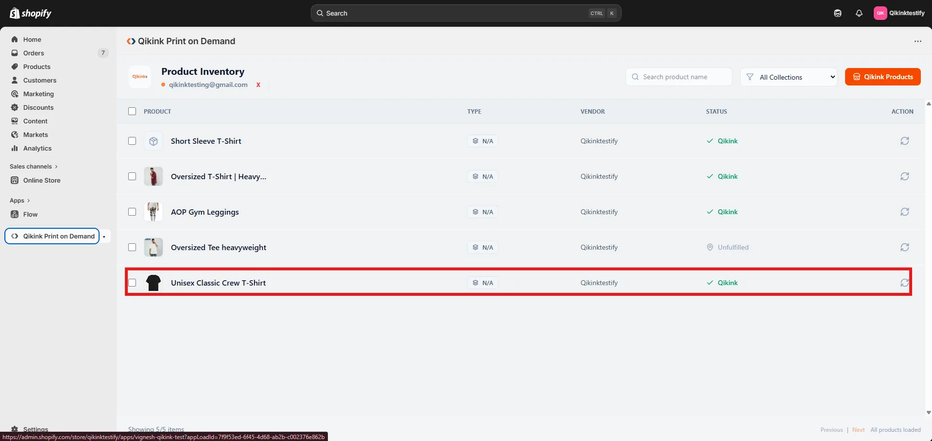 Product page with Save Product button highlighted