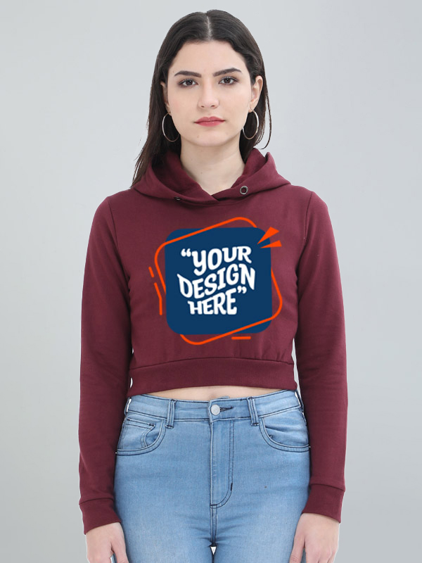 Female Cropped Hoodie | FC32
