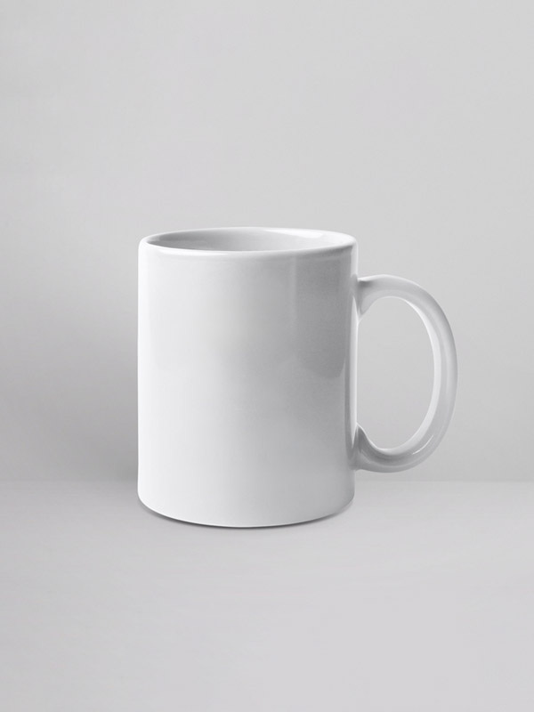 White Coffee Mug