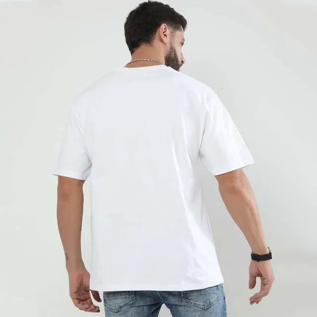 oversized t-shirt with your design here print qikink