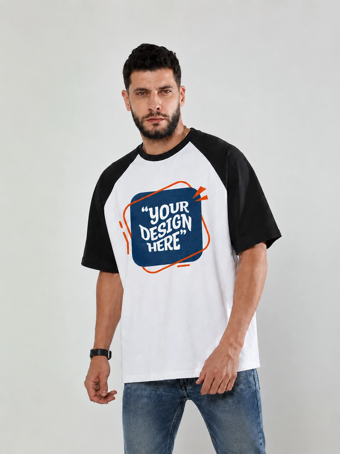 Oversized Raglan T-Shirt | UR50