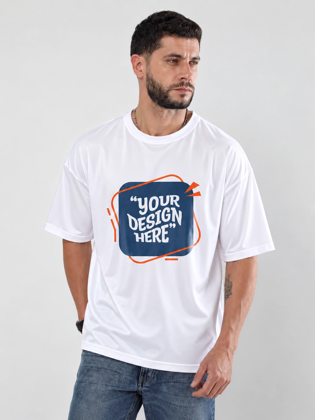 Oversized Jersey T-Shirt | UJ35