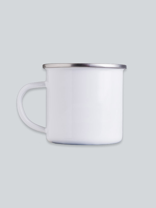 White Enamel Mugs